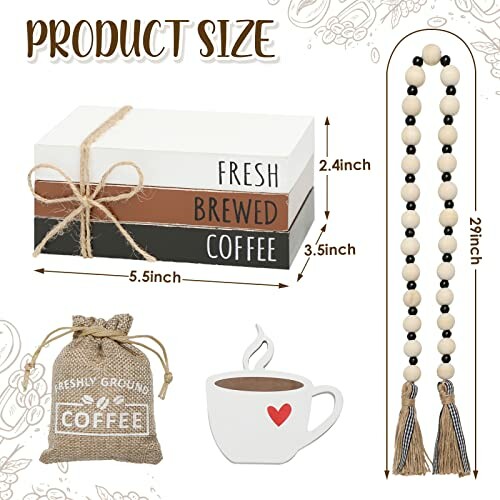 Coffee Bar Decor in Use