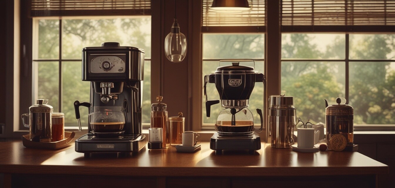 Top Kitchen Appliances for a Mid-Century Modern Coffee Bar