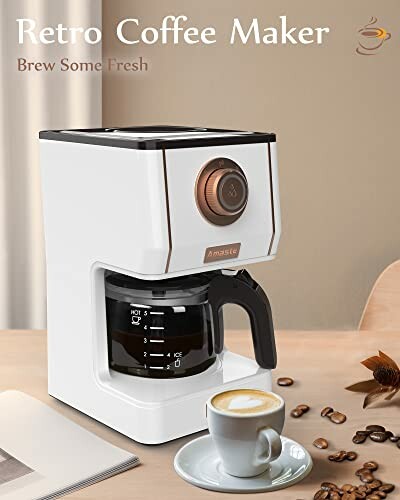 Amaste Retro Style Coffee Machine