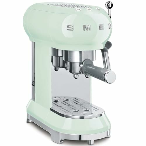 Smeg Pastel Green Espresso Machine